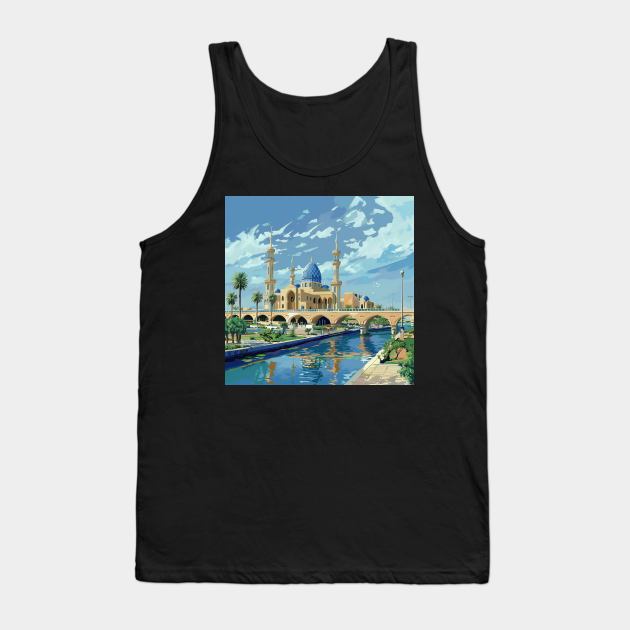 Kuwait Tank Top by ComicsFactory